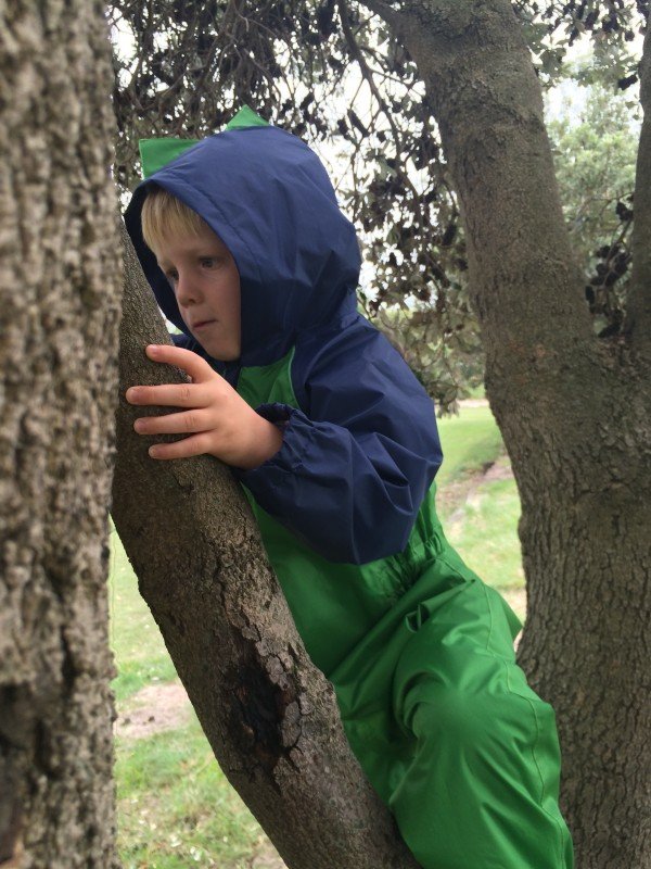 Getting Kids Outdoors With the Dinosaur Splashsuit | Kids Splash Suit | Rain Suit