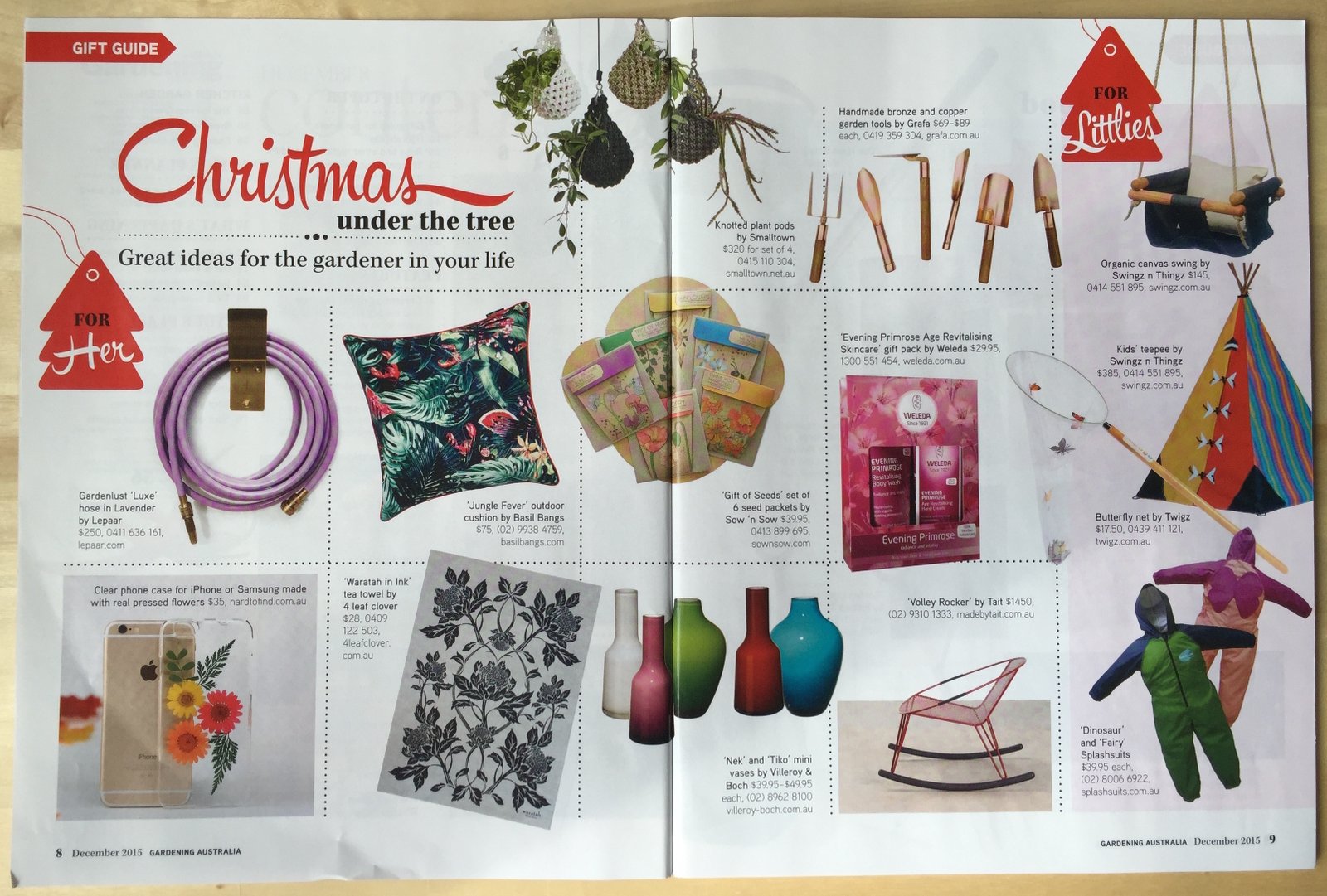 Gardening Australia Splashsuits