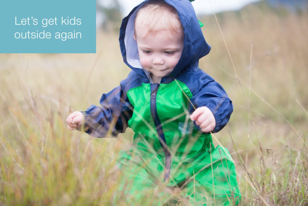 Let's get kids outside again