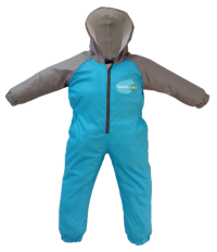 Front - Shark Splashsuit | Kids Splash Suit | Rain Suit